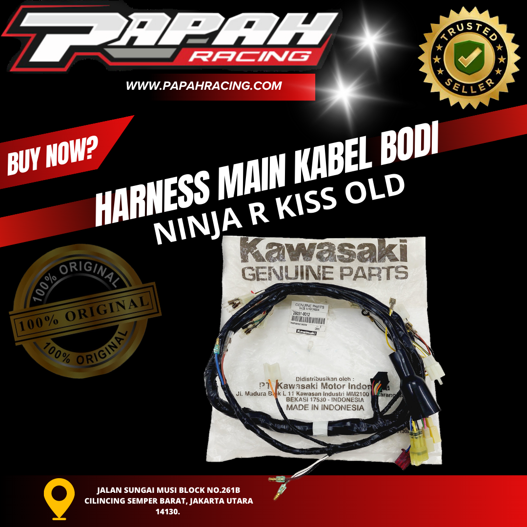 HARNESS MAIN KABEL BODI NINJA R KISS OLD